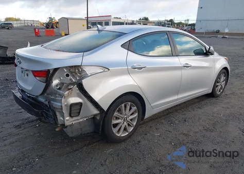 2015 Hyundai Elantra Se z USA, uszkodzony, nr VIN 5NPDH4AE7FH613501